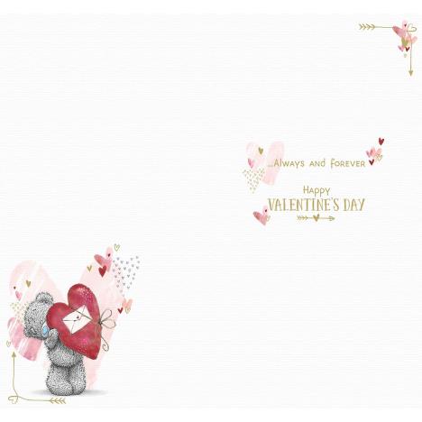 Love You Heart Me to You Bear Valentine's Day Card Extra Image 1